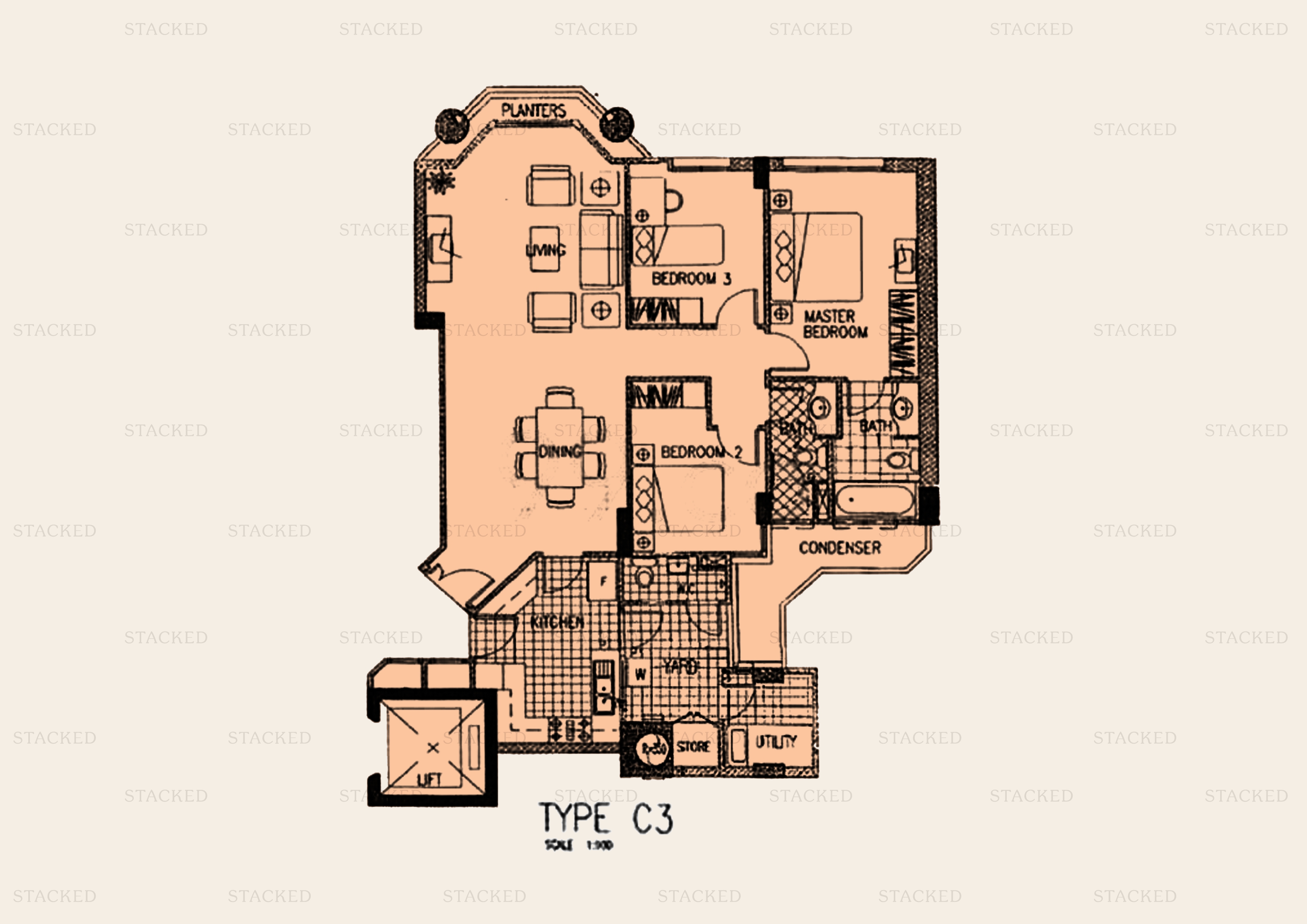 Stacked homes Signature Park Singapore Condo Floor Plans, Images And